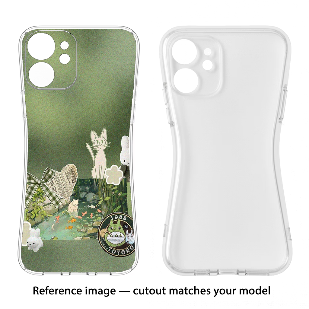 Aesthetic anime CMF by Nothing Phone 1 Soft Case Back Cover by Casekaro