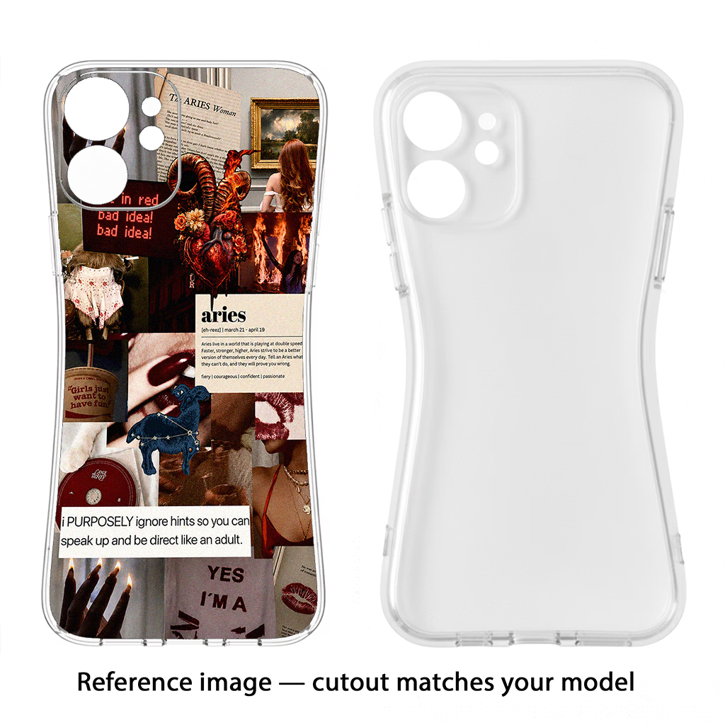 Zodiac Aries CMF by Nothing Phone 1 Soft Case Back Cover by Casekaro