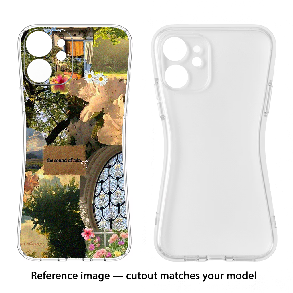 Rain Samsung S24 FE 5G Soft Case Back Cover by Casekaro