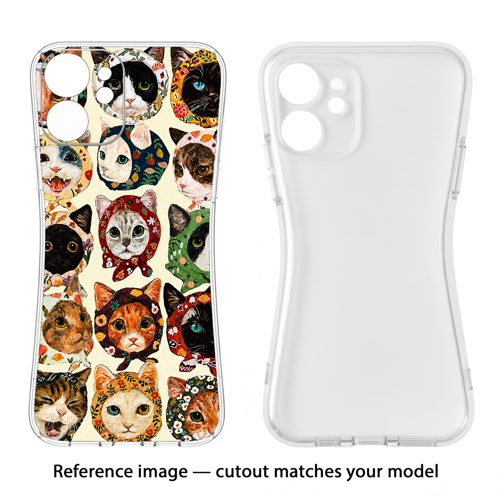 Cool Cat Samsung S24 FE 5G Soft Case Back Cover by Casekaro