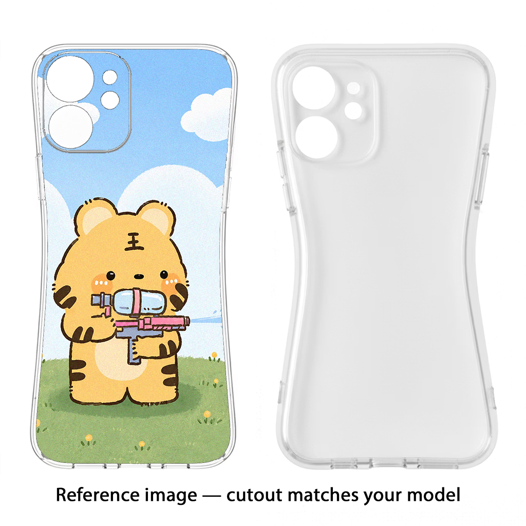 Tiger Treat Samsung S24 FE 5G Soft Case Back Cover by Casekaro