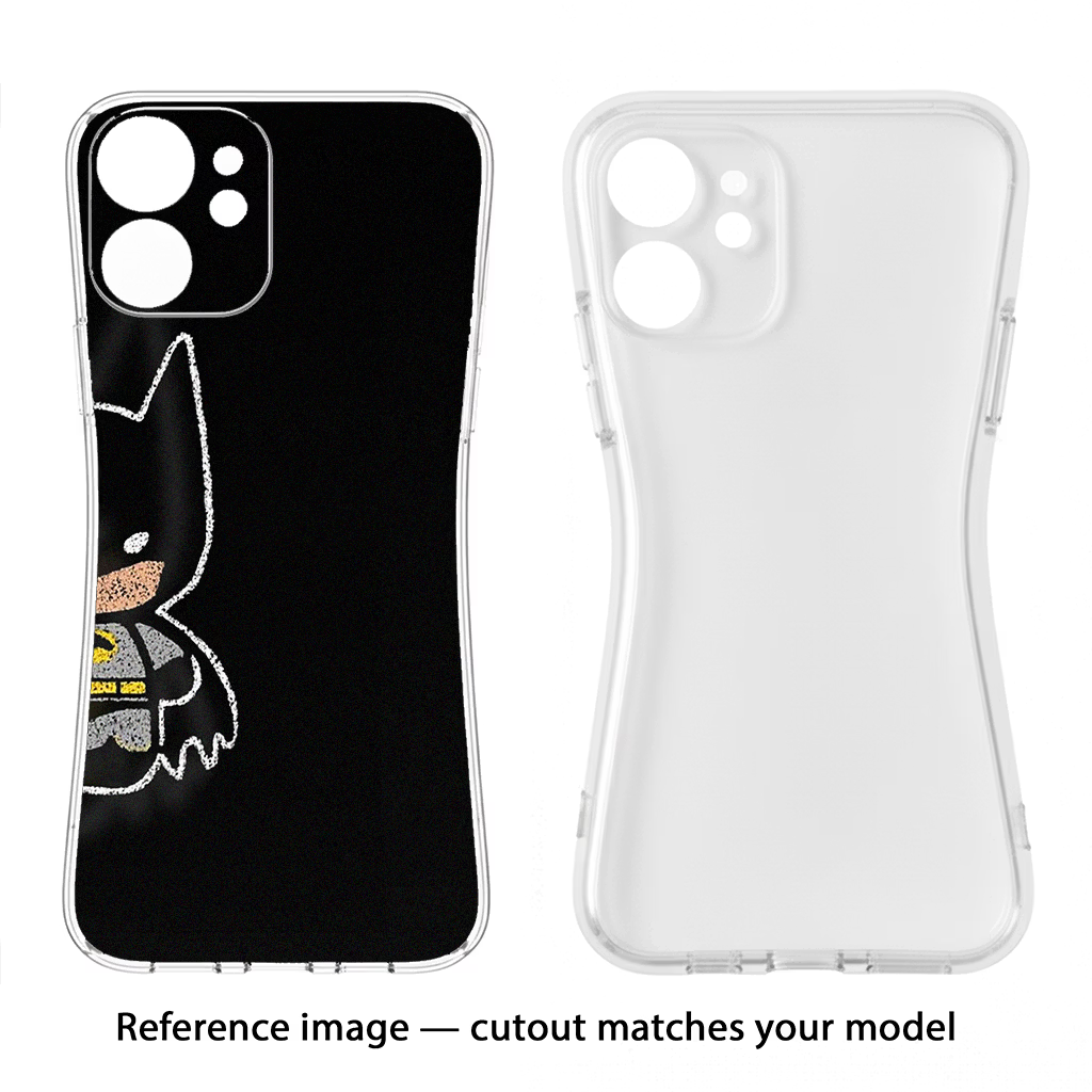 Bat Kitty CMF by Nothing Phone 1 Soft Case Back Cover by Casekaro