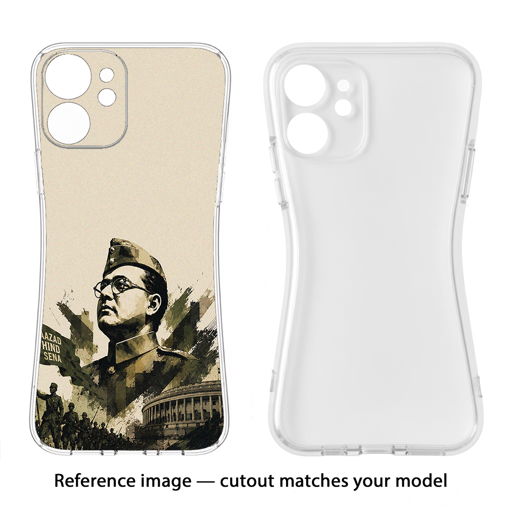 Netaji Rising Samsung S24 FE 5G Soft Case Back Cover by Casekaro