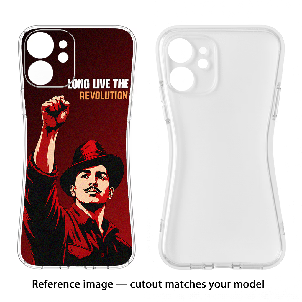 Bhagat Singh Revolution CMF by Nothing Phone 1 Soft Case Back Cover by Casekaro